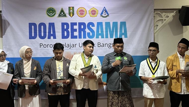Poros Pelajar Sampaikan Pernyataan Sikap: Tolak Kekerasan, Ajak Jaga Persatuan