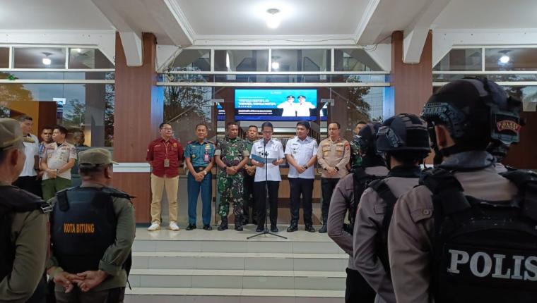 Menjaga Keamanan Dan Ketertiban Kota Bitung, Tim Patroli Gabungan Dibentuk