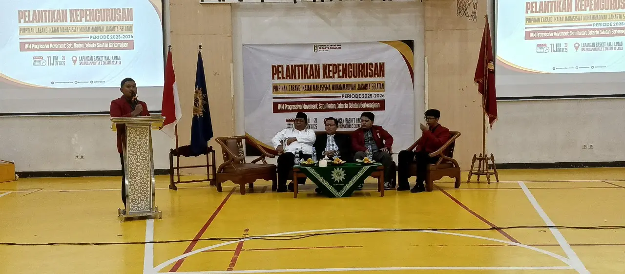 Serah Terima Jabatan PC IMM Jakarta Selatan: Menyongsong Babak Baru Kepemimpinan Periode 2025–2026