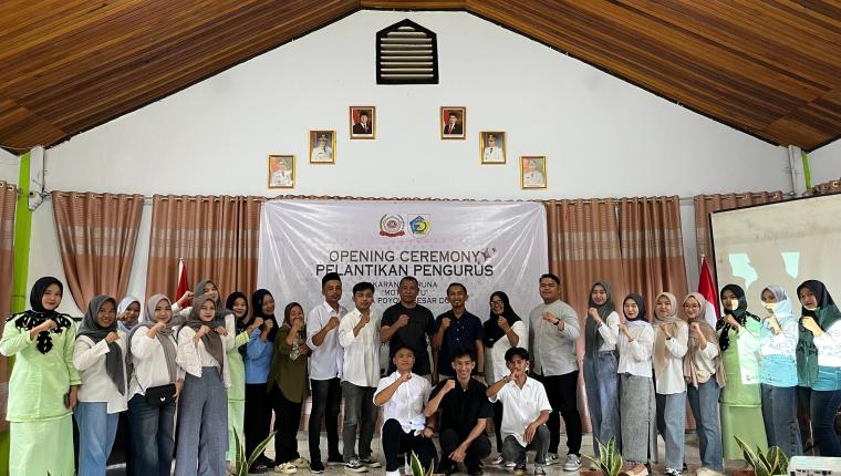 Karang Taruna "Motobatu" Poyowa Besar Dua Sukses Menyelenggarakan Pelantikan Pengurus
