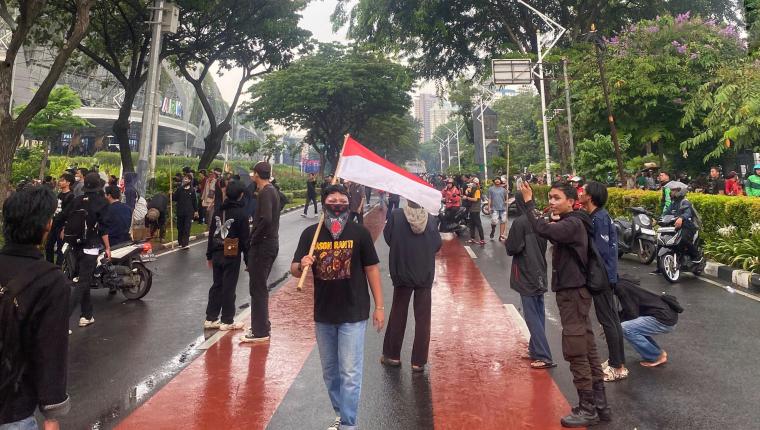 Forum Aliansi Mahasiswa Unusia: Selamatkan Demokrasi, Wujudkan Pendidikan Gratis, dan Hentikan Privilege DPR