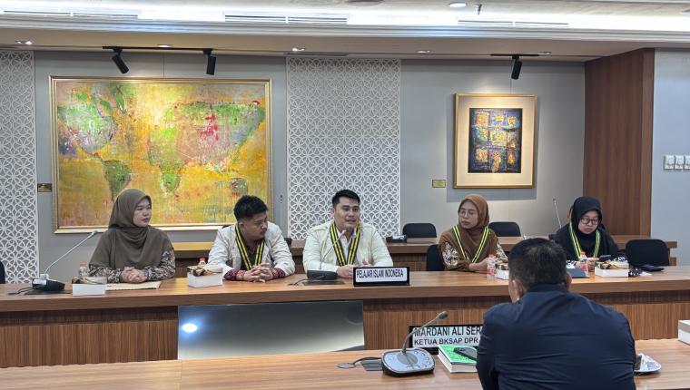 Sambangi BKSAP DPR RI, Abdul Kohar: PII Siap Berkontribusi dalam Menyiapkan Generasi Muda Menyongsong Indonesia Emas 2045