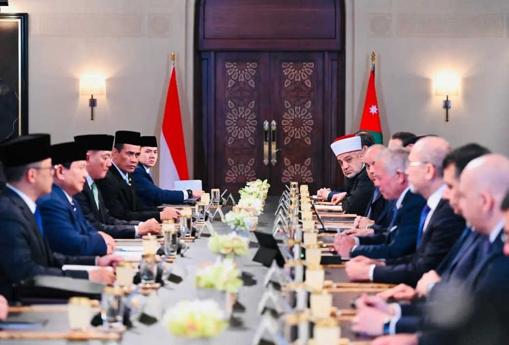 Presiden Prabowo dan Raja Abdullah II Sepakat Tingkatkan Kerja Sama Strategis