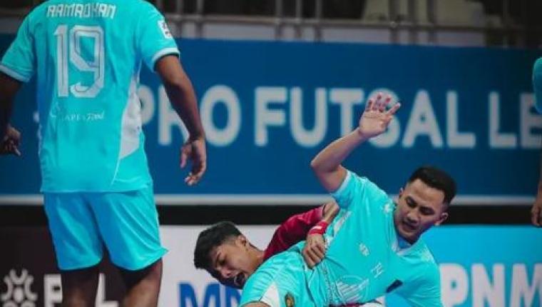 Raybit FC Takluk 1-4 dari Nanzaby FC Bintan di Pekan Perdana Liga Futsal Profesional 2025/2026