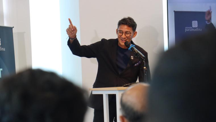 Sandiaga Uno di Forum Meet the Leaders Universitas Paramadina: Indonesia Butuh Wirausaha dengan Pola Pikir Inovatif, Adaptif, dan Kolaboratif