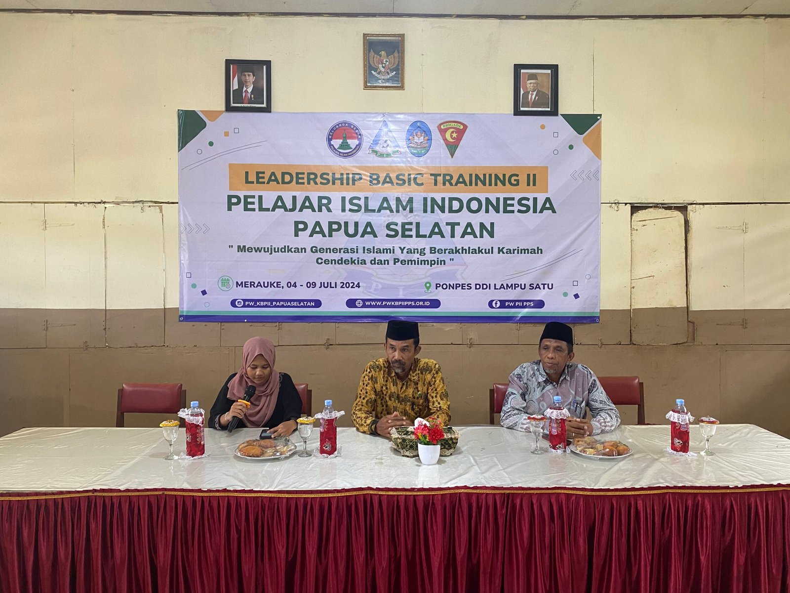 PW PII Papua Selatan Selenggarakan Leadership Basic Training