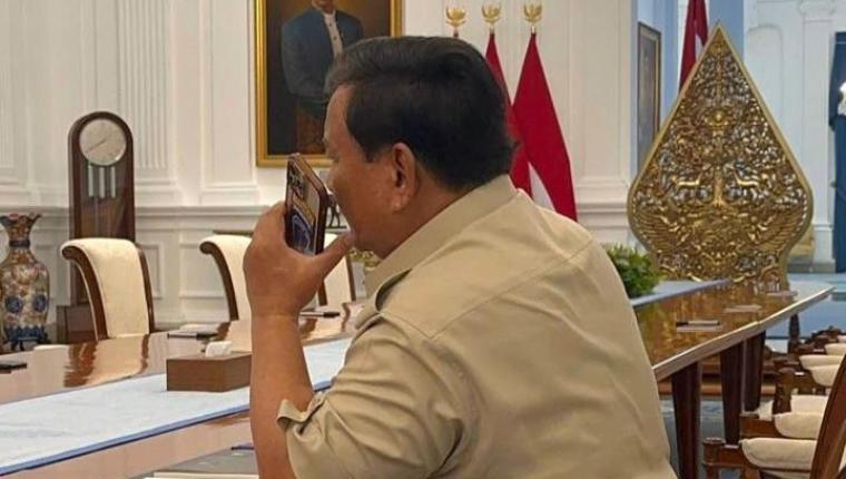 Prabowo Tegaskan Solidaritas Usai Telepon Emir Qatar Pasca Serangan Israel ke Doha