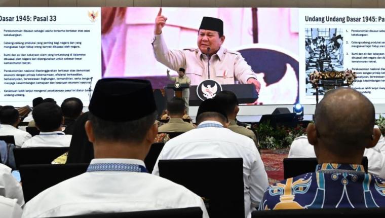 Presiden Prabowo Buka APKASI Otonomi Expo 2025, Tegaskan Makna Pasal 33 UUD 1945