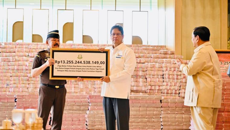 Di bawah arahan Presiden Prabowo, negara berhasil kembalikan kerugian hingga Rp1.325 triliun