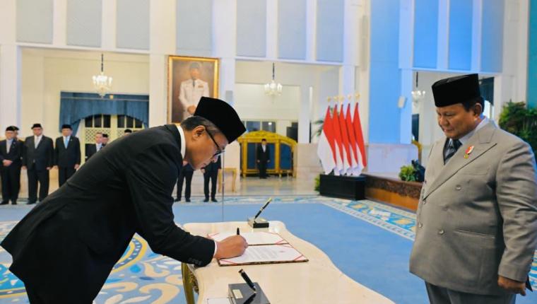 Langkah reformasi BUMN, Presiden Prabowo lantik kepala dan wakil kepala badan pengaturan BUMN