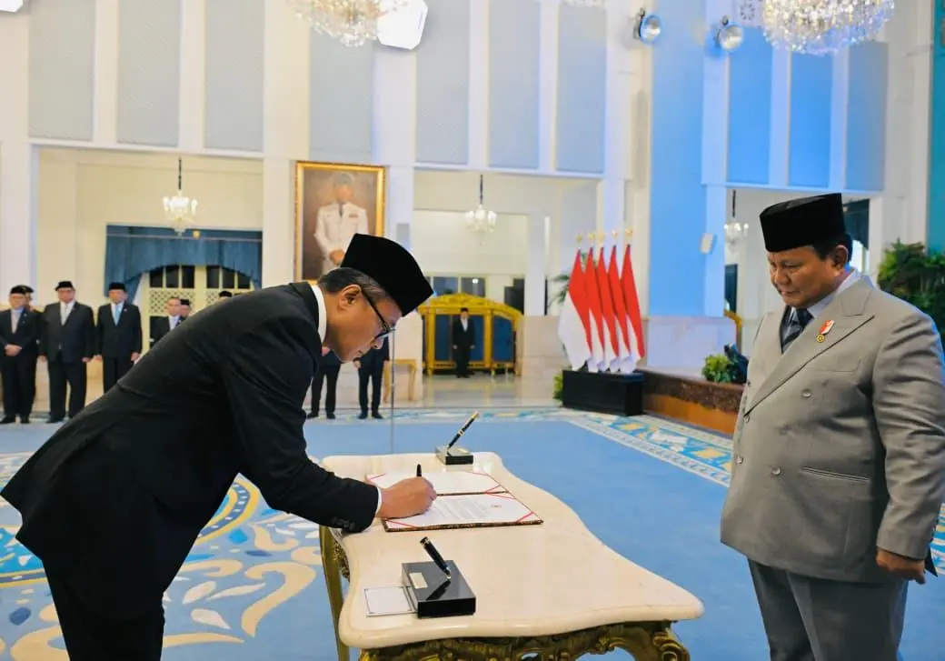 Langkah reformasi BUMN, Presiden Prabowo lantik kepala dan wakil kepala badan pengaturan BUMN
