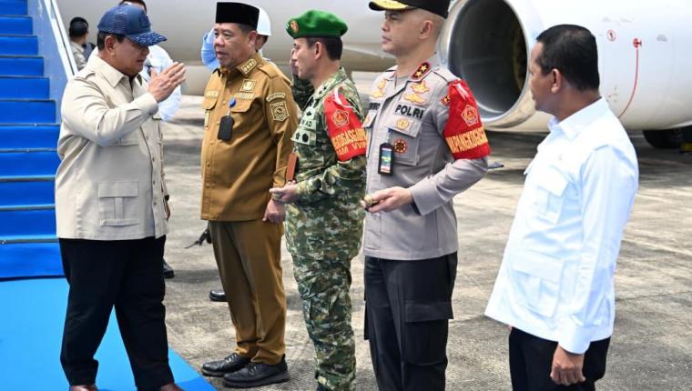 Tiba di Bangka Belitung, Presiden Prabowo akan saksikan penyerahan barang rampasan negara