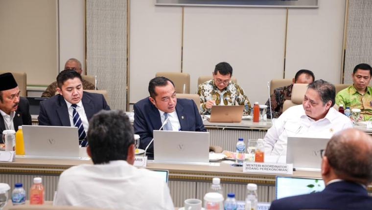 Mensesneg hadiri rapat koordinasi bahas kebijakan strategis ekonomi nasional