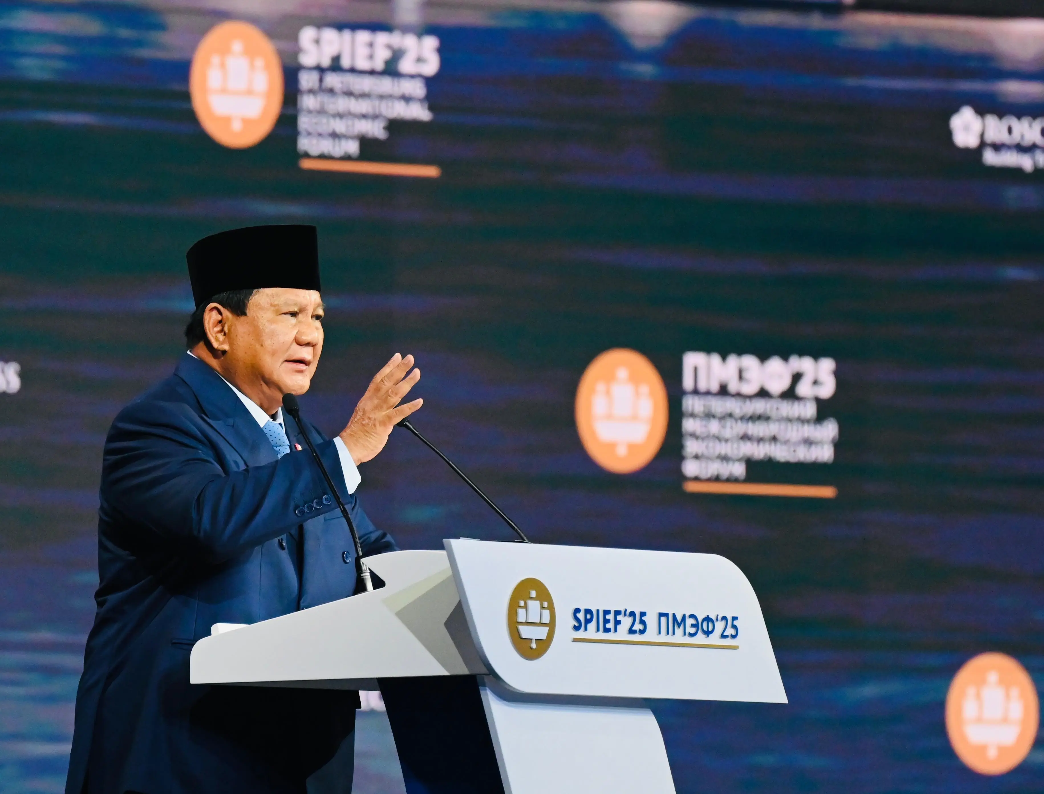Presiden Prabowo Angkat Capaian Indonesia di SPIEF 2025