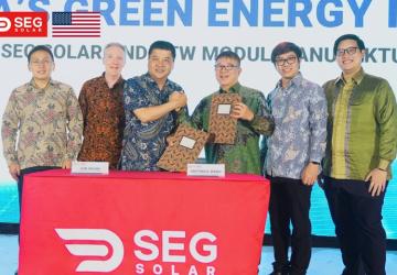 SEG Solar dan PT ATW Modul Manufaktur Jalin Kemitraan Distribusi Eksklusif guna Mempercepat Tingkat Pemanfaatan Solusi Tenaga Surya PV di Indonesia