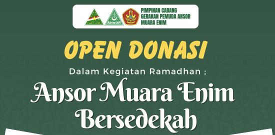 GP Ansor Muara Enim Luncurkan Program Berbagi di Bulan Suci Ramadhan