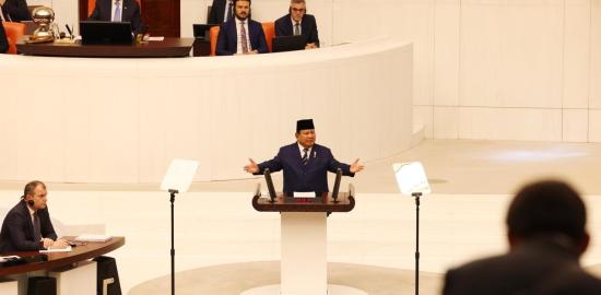 Pidato Presiden di Parlemen Turkiye, Dari Warisan Ottoman hingga Solidaritas untuk Palestina