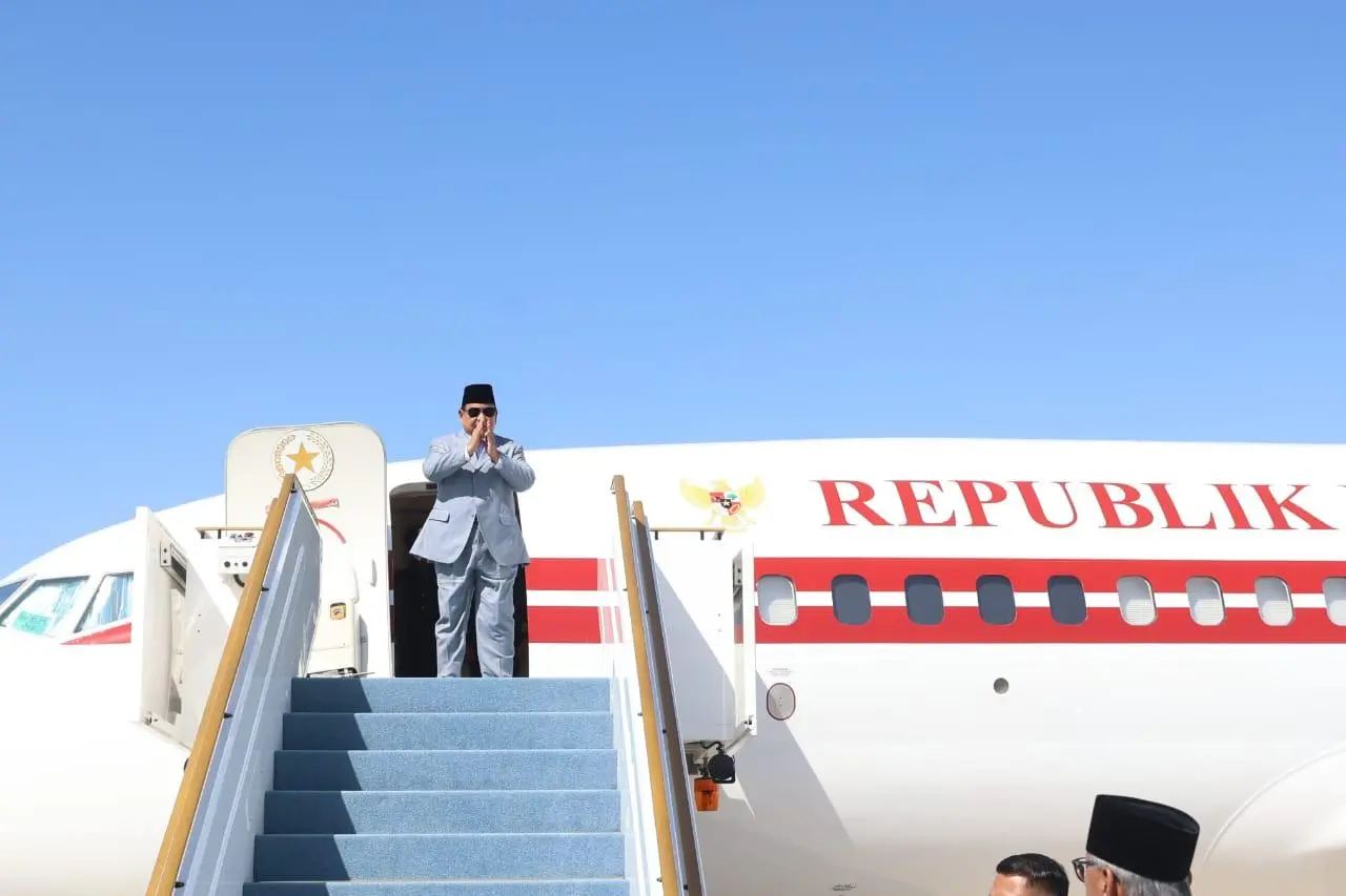 Usai Kunjungi Abu Dhabi, Presiden Prabowo Bertolak Menuju Ankara