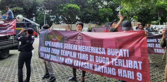 GAASS Mendesak KPK Segera Periksa Bupati Muara Enim Terkait Dugaan Keterlibatan dalam Kasus Korupsi Yayasan Batanghari 9