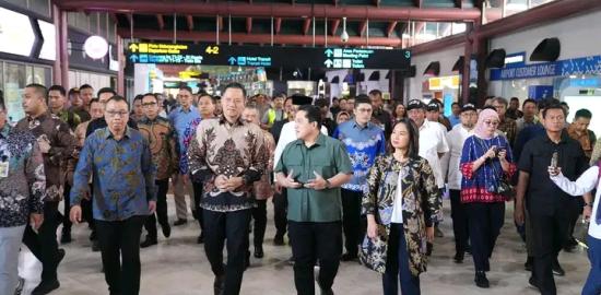 Mengahadapi Masa Mudik Lebaran 2025, Beberapa Kementrian Meninjau Bandara Soekarno-Hatta