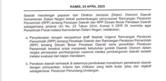 Inilah 32 Daftar Calon DOB Yang Layak Di Mekarkan Menurut Kemendagri, Ada 2 Daerah Baru di Sulawesi Utara dan Provinsi Baru Yang Lepas Dari Sulawesi Utara