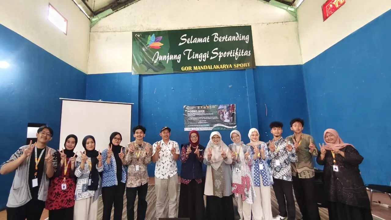 KKN Universitas Muhammadiyah Bandung Gelar Edukasi di Desa Mandalahaji