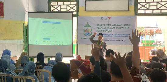 Lantik DF PII Jawa Tengah, Kabid Ghozali: Percepatan Data Nasional