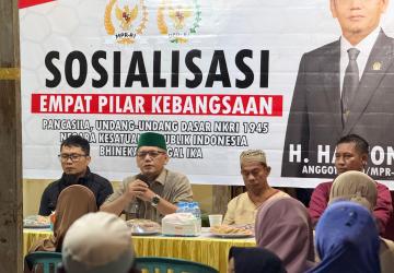 Sosialisasikan 4 Pilar Kebangsaan, Hartono Ingatkan Warga Kota Sorong Pentingnya Memahami Isi 4 Pilar