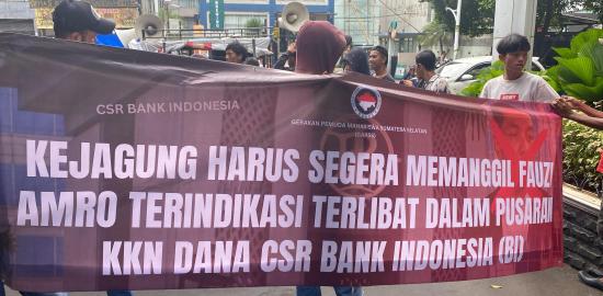 FA DPR RI Terindikasi Dalam Pusaran Kasus Dana CSR BI, GAASS Gelar Aksi di Kejagung RI