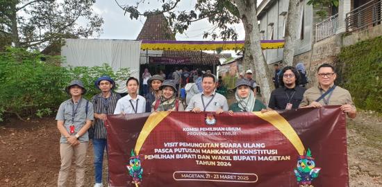 Satgas Demokrasi PW SEMMI Jatim Kawal PSU Magetan Pasca Putusan MK