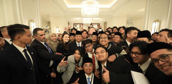 Diantar Raja Abdullah II, Presiden Prabowo Disambut Antusias oleh Diaspora Indonesia