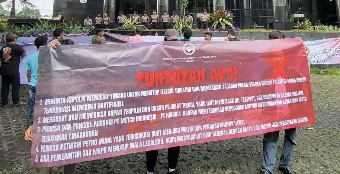 Ketua GAASS Desak KPK Turun Tangan Terkait Kasus Illegal Drilling di Sumatera Selatan