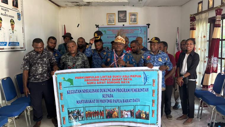 Ketua Forum Lintas Suku Asli Papua Ajak Warga Dukung Program MBG dan Koperasi Merah Putih