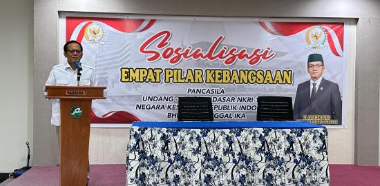 Hartono, Anggota MPR RI, Laksanakan Sosialisasi Empat Pilar Kebangsaan di Kota Sorong