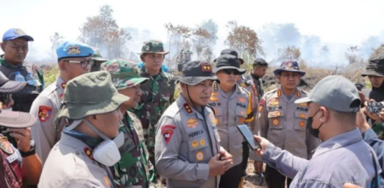 Karhutla Meluas 100 Hektare di Rokan Hilir, Polda Riau Selidiki Pembakar Lahan