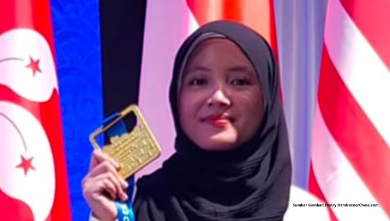 Pecatur Muda Sleman Shafira Devi Lolos ke Piala Dunia Catur 2025
