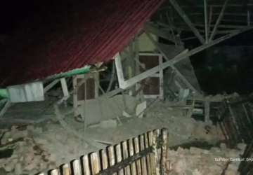 Gempa 6,3 SR Guncang Bengkulu, Puluhan Rumah Rusak dan Warga Panik