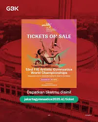 Jakarta Catat Sejarah Jadi Tuan Rumah 53rd Artistic Gymnastics World Championship 2025