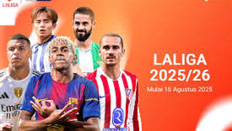 LaLiga 2025/26 Hadir di Matchday 8, Saksikan Eksklusif di VISION+