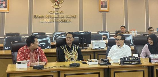 Temui Anggota DPR RI SN Prana Putra Sohe, Ketua Umum PB PII: Siapkan Generasi Muda Islam untuk Sambut Indonesia Emas 2045