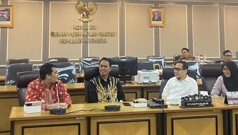 Temui Anggota DPR RI SN Prana Putra Sohe, Ketua Umum PB PII: Siapkan Generasi Muda Islam untuk Sambut Indonesia Emas 2045