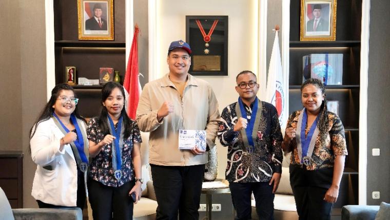 Menpora Dito Ariotedjo Terima Audiensi GMKI: Siap Dukung Kongres Ke-39 di Samarinda