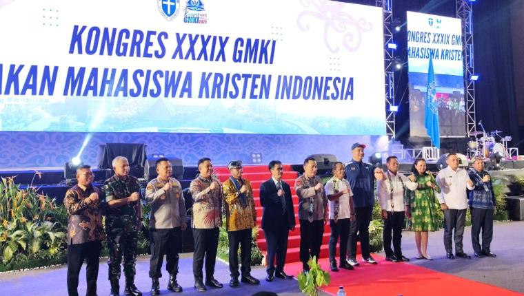 Kongres XXXIX GMKI Resmi Dibuka di Samarinda, Wakil Wali Kota Apresiasi Dukungan Nasional