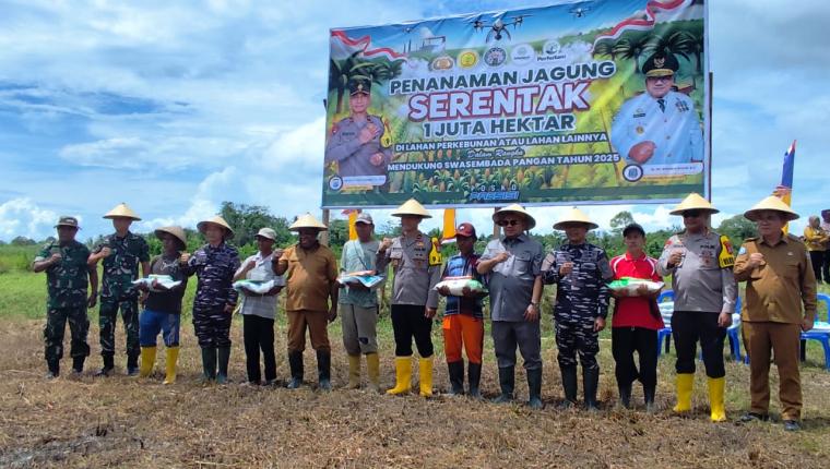 Polda Papua Barat Daya Siapkan  Lahan13 Ribu Hektar Dukung Ketahanan Pangan Nasional