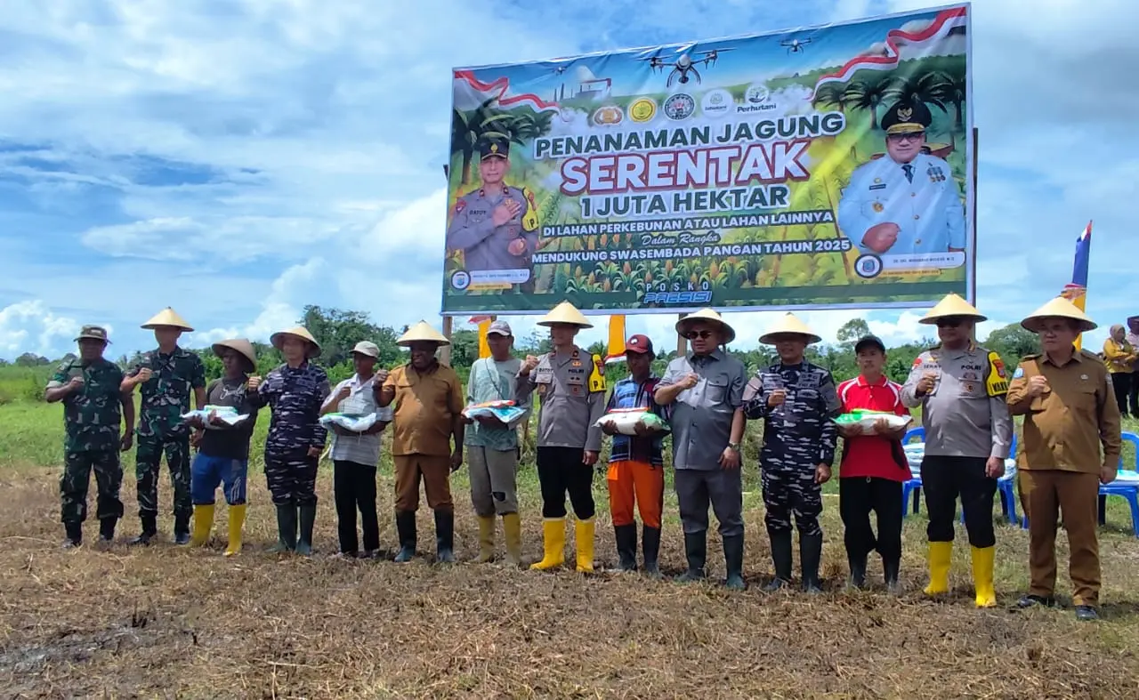 Polda Papua Barat Daya Siapkan  Lahan13 Ribu Hektar Dukung Ketahanan Pangan Nasional