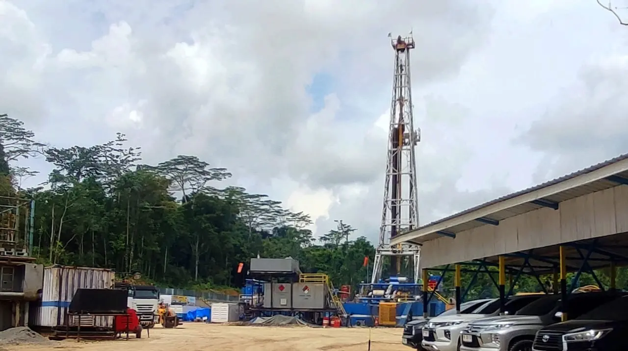 PT PERTAMINA EP - SKK MIGAS PAMALU Mulai Tajak Sumur Eksplorasi North East Markisa (NEM) - 001