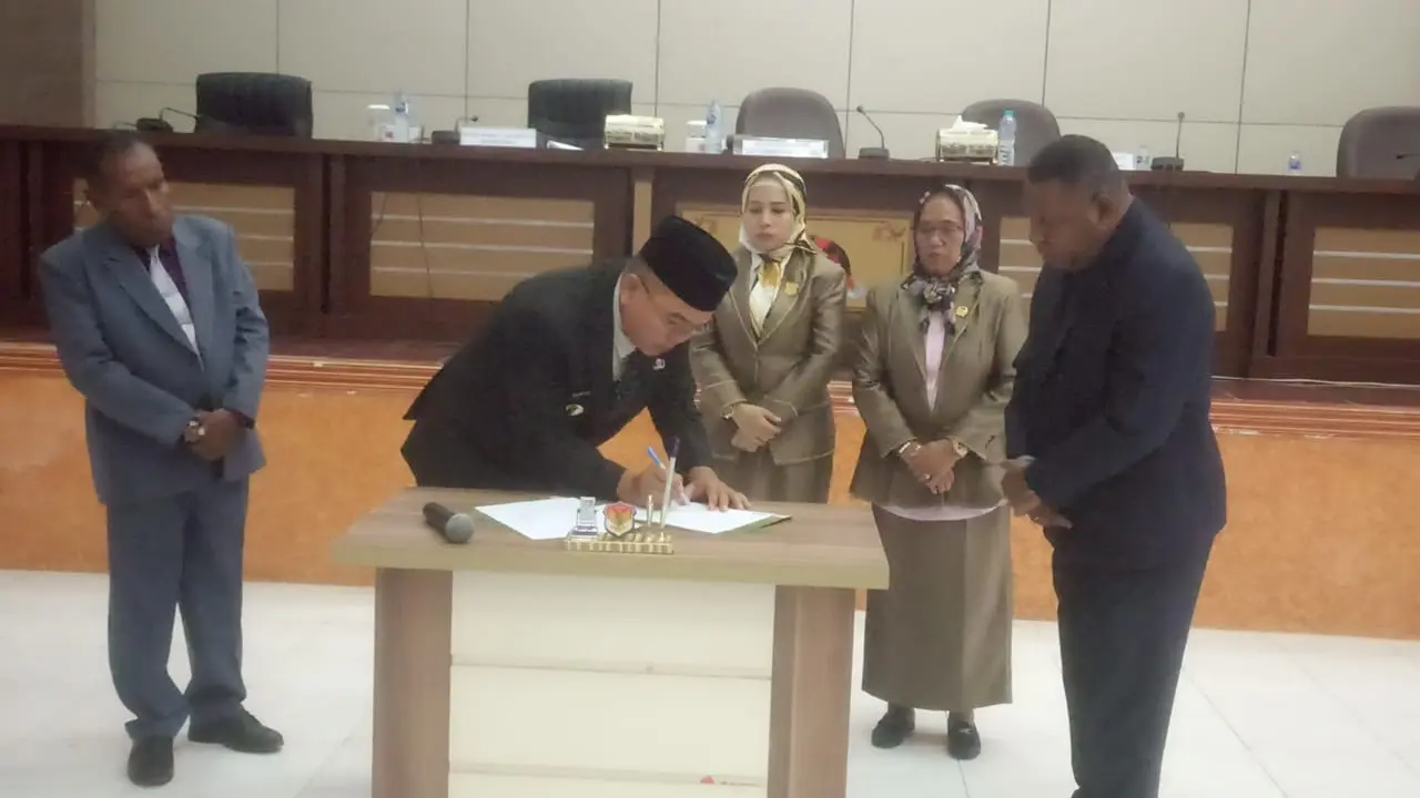 DPR Kabupaten Sorong Setujui Anggaran KUA-PPAS 2025 sebesar Rp 1,5 Trilyun
