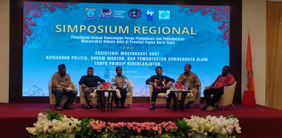 Siapkan Usulan Raperdasus, Yayasan Bentang Alam Papua Gelar Simposium Regional