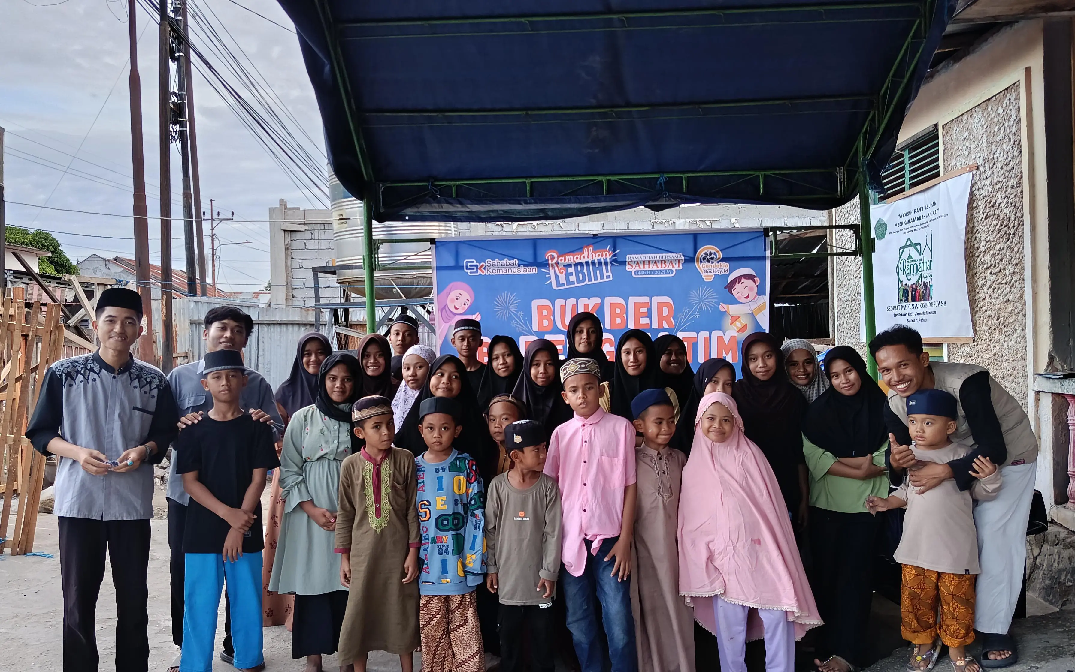 Berbagi Ramadhan Bareng Kaum Dhuafa, Sahabat Kemanusiaan & CS.id Salurkan Bantuan di Sigi
