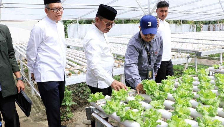 Pemerintah Kota Tangerang Melakukan Kunjungan Kerja ke TPU Swadaya dan Food Estate Edukatif di Cipondoh